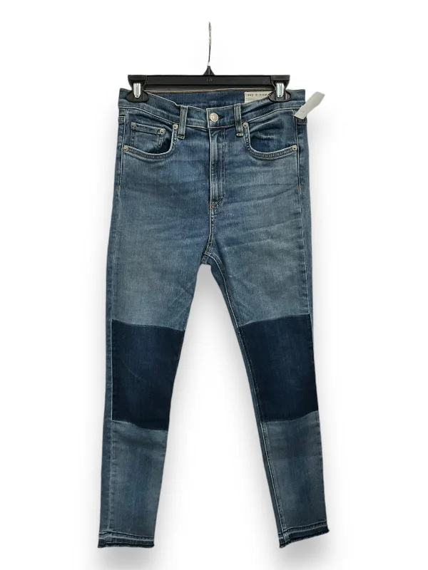 Jeans Skinny By Rag & Bones Jeans In Blue, Size: 6