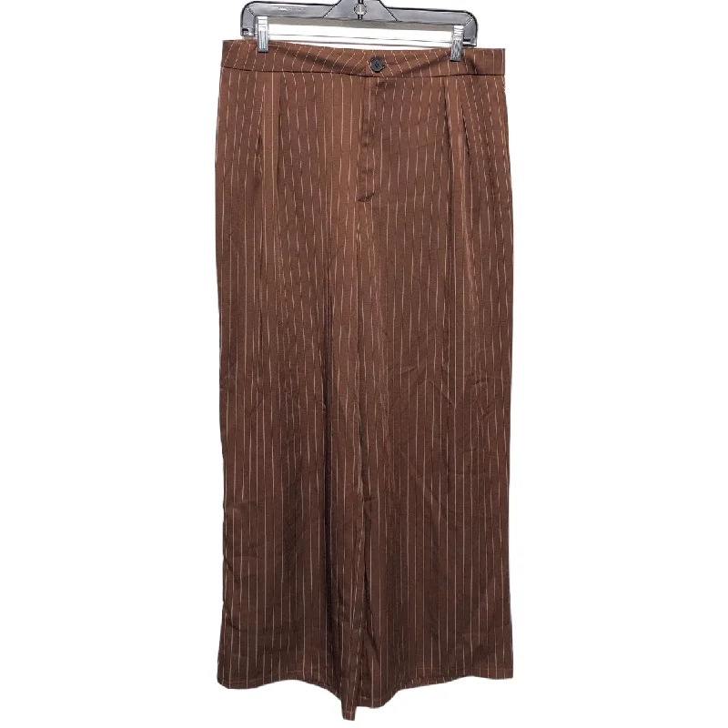 Pants Dress By Shein In Brown & White, Size: Xl