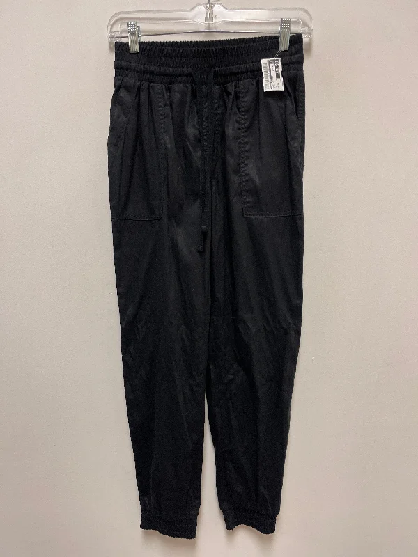 Pants Joggers By A New Day In Black, Size: Xs