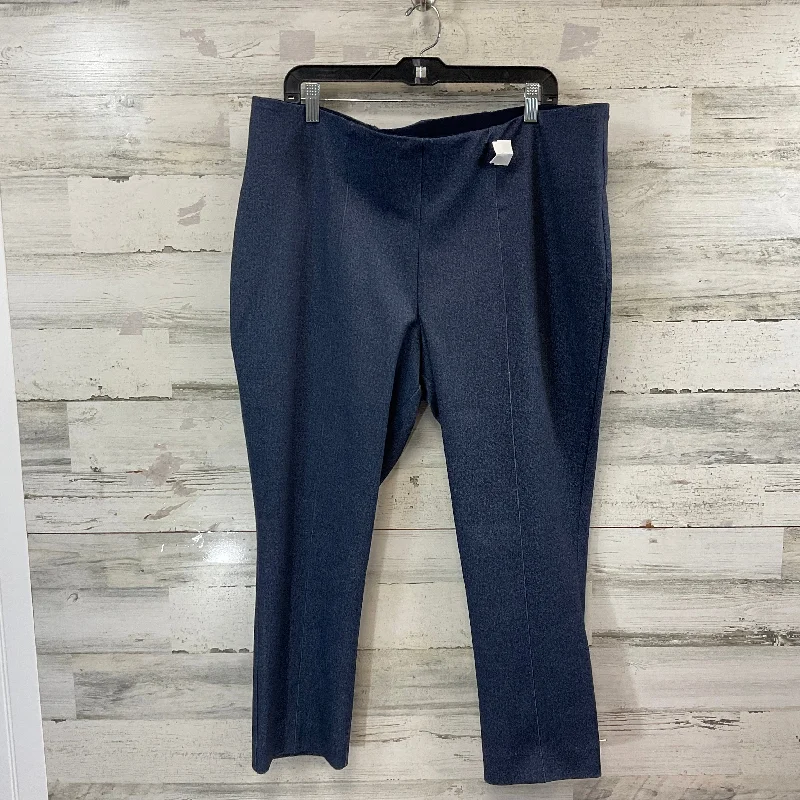 Pants Other By Investments In Blue, Size: 2x