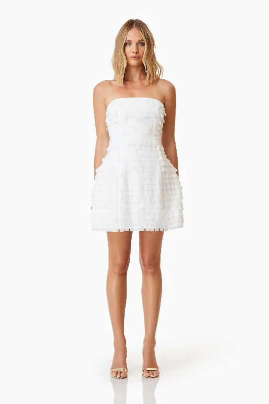 Elliatt Hailey Party Dress - White