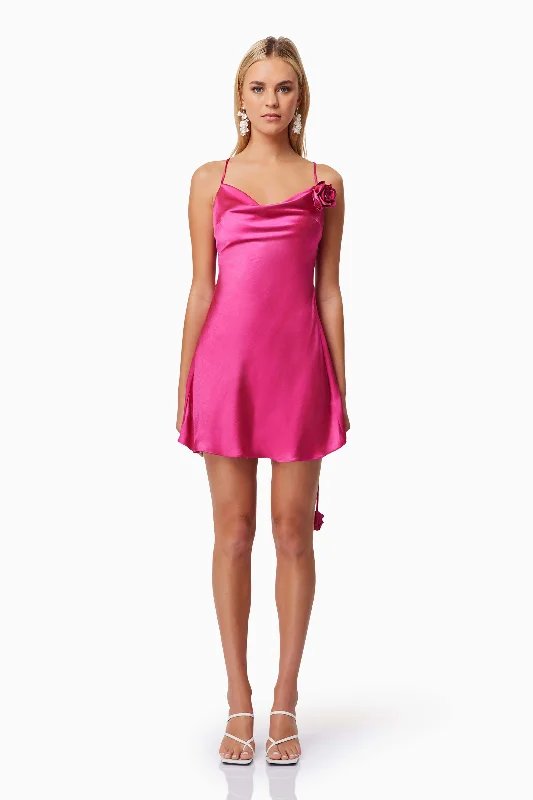 Elliatt Zinnia Mini Dress - Fuchsia