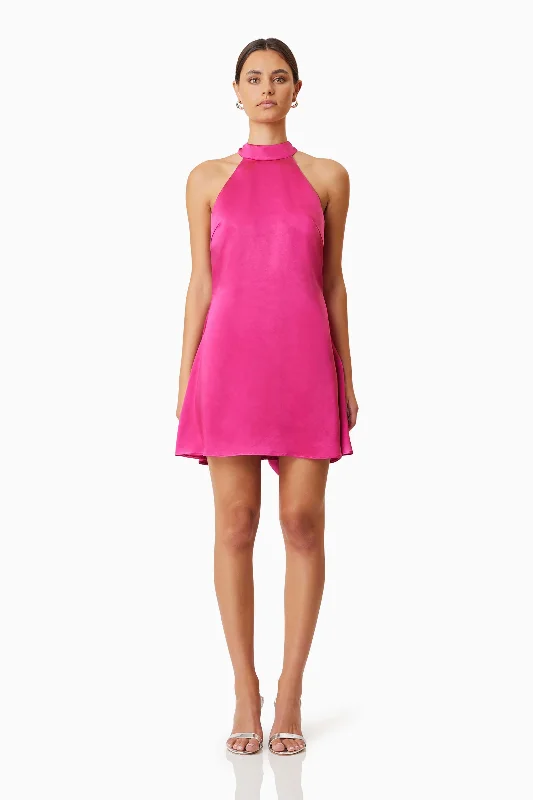 Elliatt Zinnia Party Dress - Fuchsia