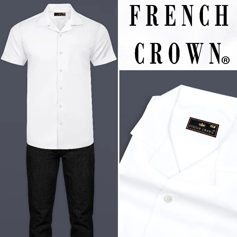 Bright White Premium Cotton Shirt